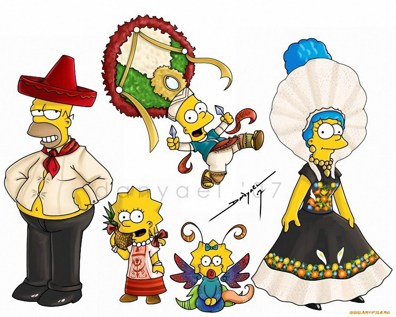 , the, simpsons